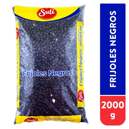 Frijoles Suli Negros En Bolsa - 2000 g