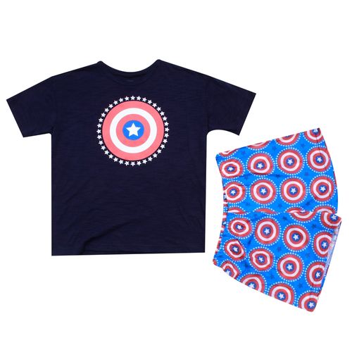 Pajama Set Short Marvel Dama