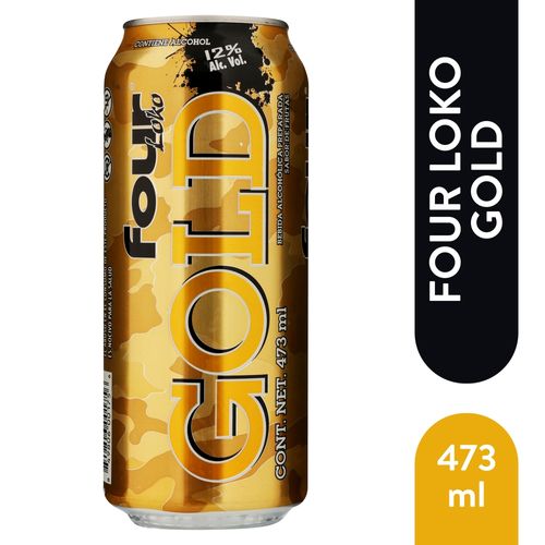 Bebida Four Loko Gold - 473ml