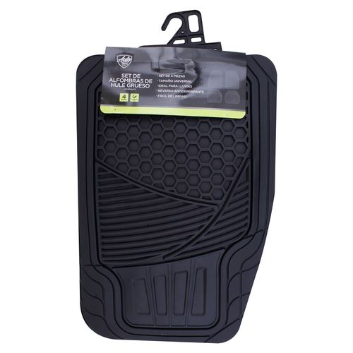 Alfombras Auto Drive material de pvc tamaño universal - 4 Pzas