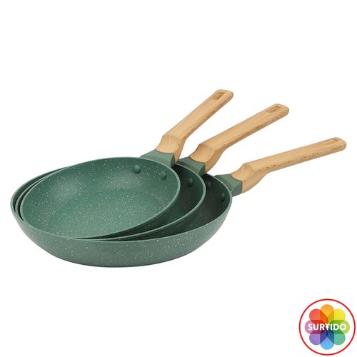 Sartenes George Home antiadherentes - 3 Pzas