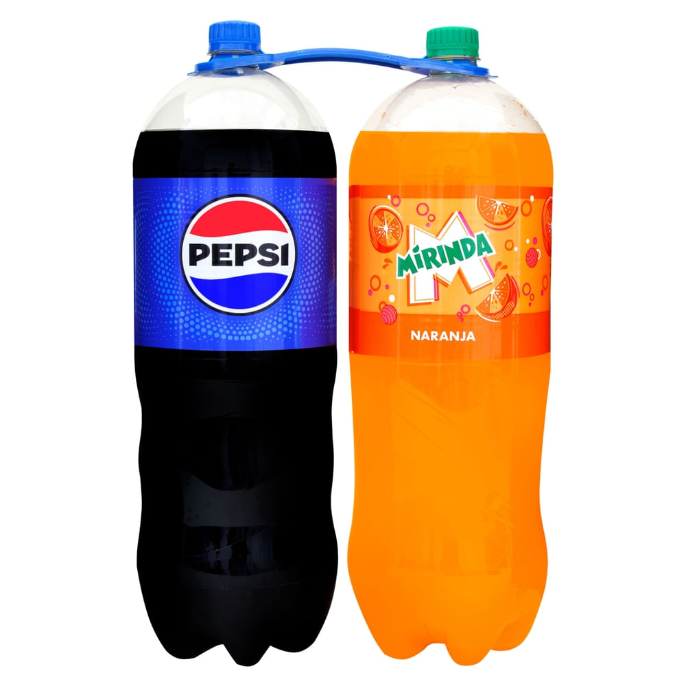 2 Pack Gaseosa Pepsi Y Mirinda - 6000ml - Maxi D…