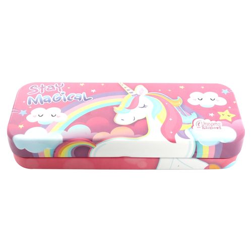 Lapicera Metalica 3 Niveles Unicornios