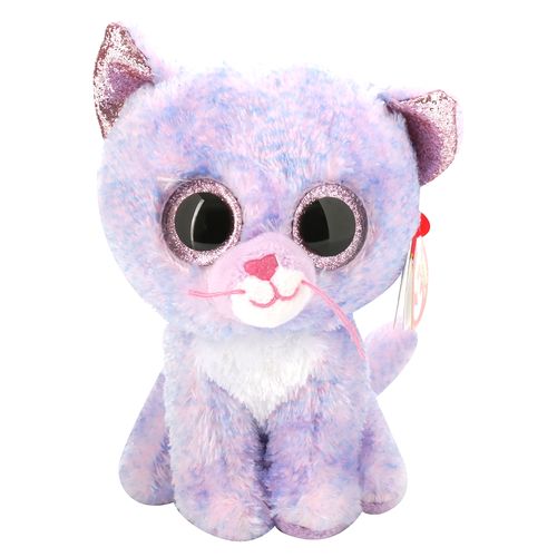 Peluche Ty Beanie Boos Cassidy Gato Lavanda Regular