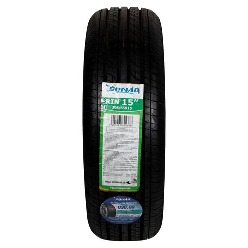 Llanta Sonar para automovil 195/65 rin 15 - 1 Ud