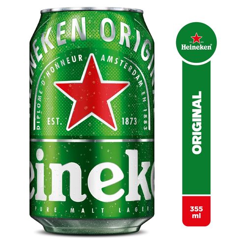 Cerveza Heineken, Lata-355ml