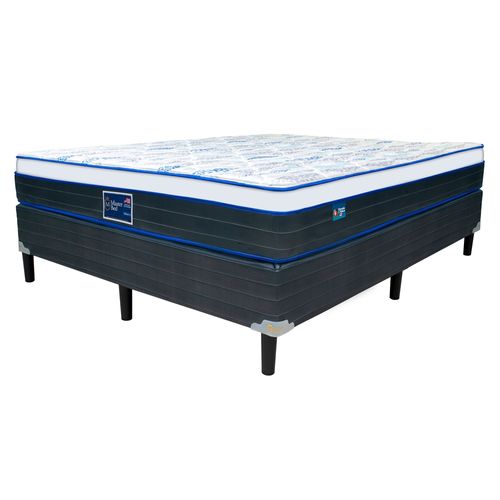 Cama Masterbed Matrimonial One Pillow confort Firme y Suave