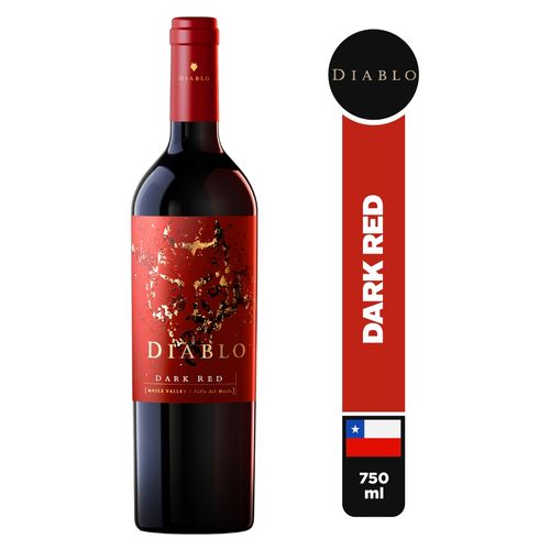 Vino Tinto Dark Red Diablo 750ml