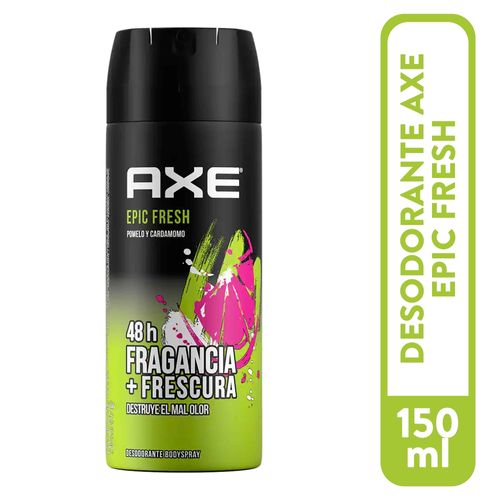 Desodorante Axe Aerosol Epic Fresh Audi 150m