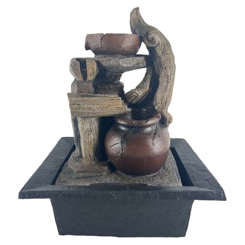 Fuente Hometrend Para Jardín Jarrones - 38cm