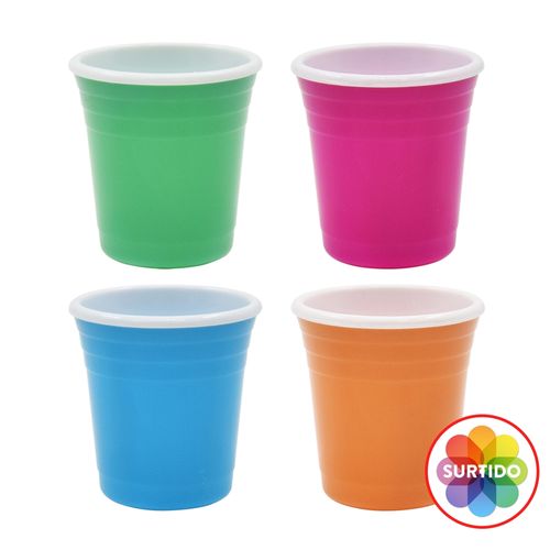 Vasos shot Mainstays 4 pack surtido