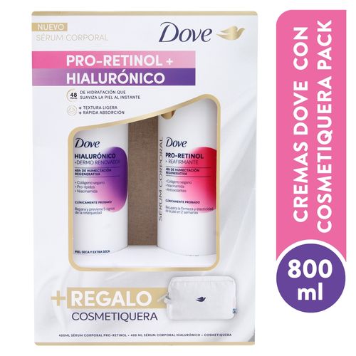 Dove Pack Hialu 6x400ml Retin 400ml