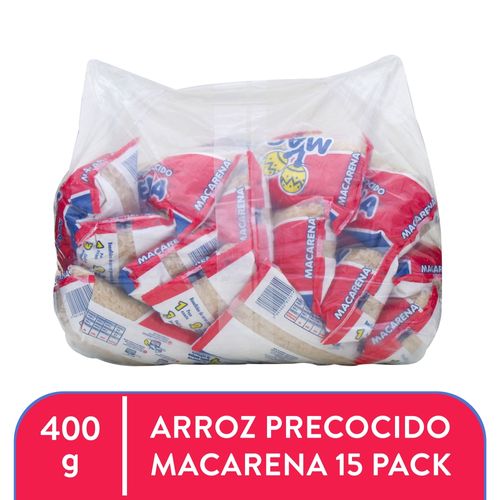 15pack Macarena Arroz Precocido 400gr