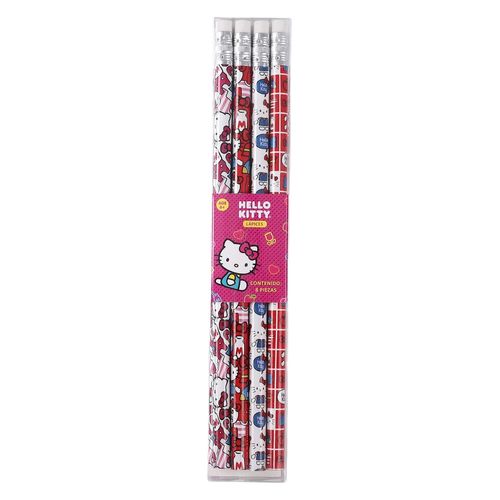 Lápices de grafito Pen + Gear hello kitty - 8 Pzas