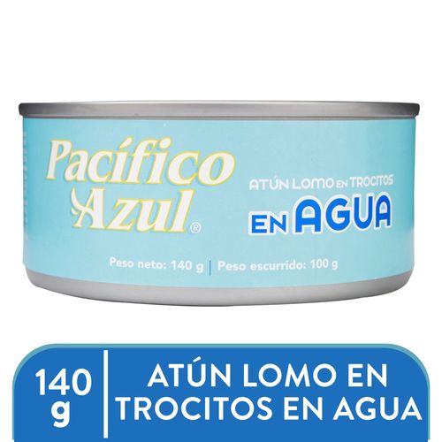 Atún Pacífico Azul Trocitos En Agua - 140gr