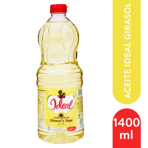 Aceite Ideal Girasol Pet 1400ml