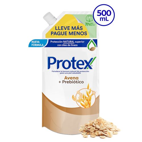 Jabon Liquido Doy Pack Avena 500 Ml