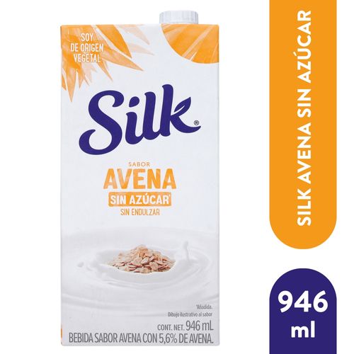 Bebida de Avena Silk Sin Azúcar - 946ml