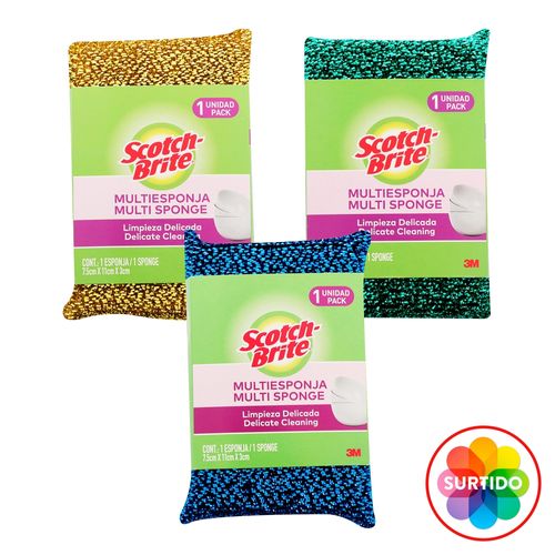 Scotch Brite Esponja Recubierta Malla