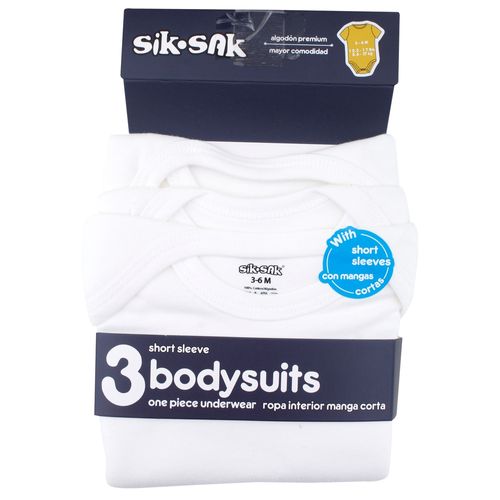 Bodies Bb Sur 3P Sik Sak T 3 A 6 Meses