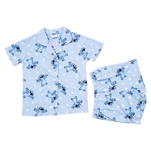 Pijama Stitch Short Nino