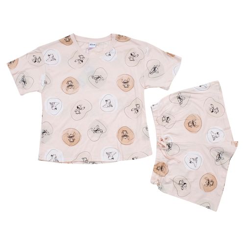 Set Pijama Short Stitch Dama