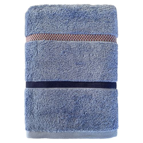 Set Home Trends toallas baño y manos color azul