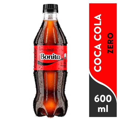 Bebida Gaseosa Coca Cola Sin Azucar 600Ml
