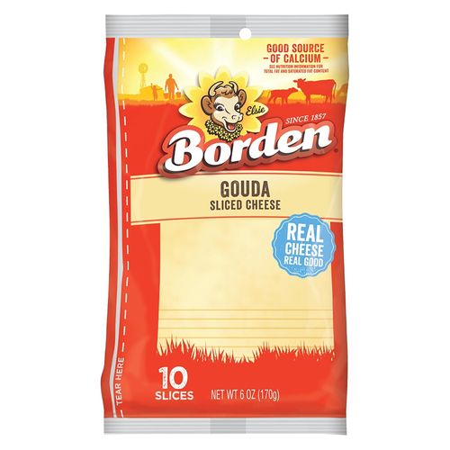 Borden Queso Gouda Rebanado 170gr
