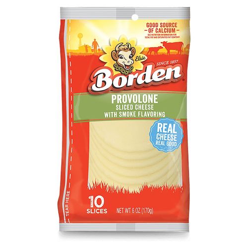 Borden Queso Smoked Provol Rebana 170 Gr