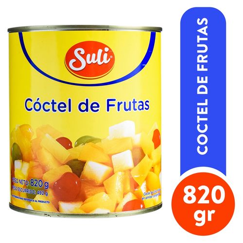 Coctel Suli De Frutas En Lata - 820 g