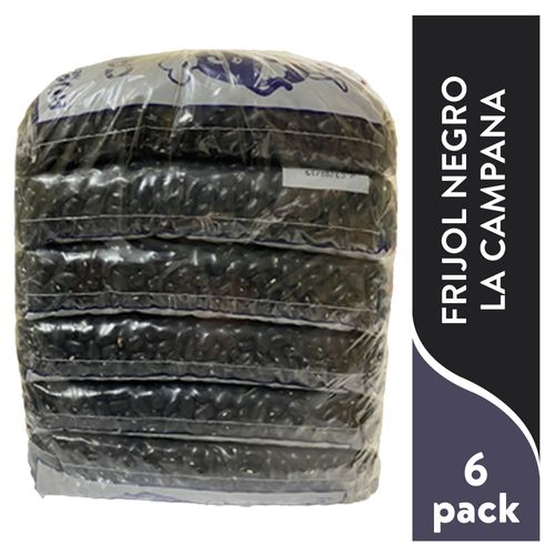 Frijol Negro La Campana 6 pack - 2400 g