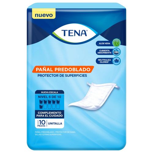 Protector de superficies Tena predoblado -10 uds