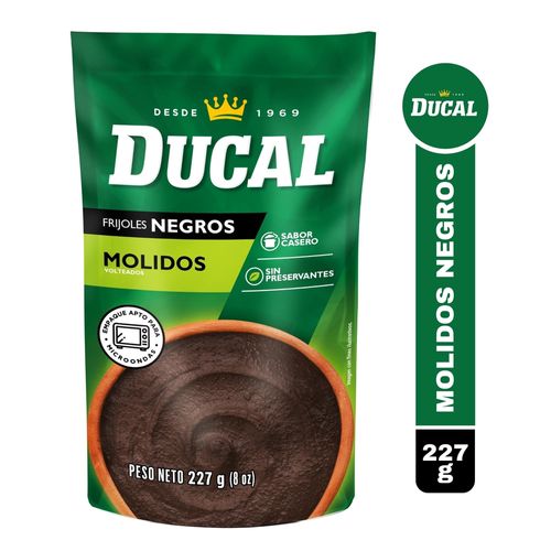 Frijol Ducal Molido Negro Doypack - 227gr