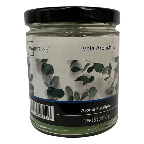 Veladora Mediana Aroma Eucalipto - Unidad