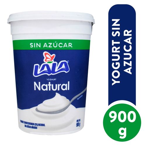 Yogurt Lala Natural Sin Azúcar - 900g