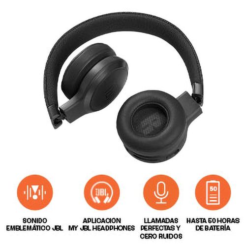 Audifonos JBL Live 460 cancelacion de ruido color Negro
