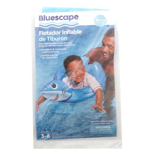 Flotador Inflable Dona Tiburon Bluescape