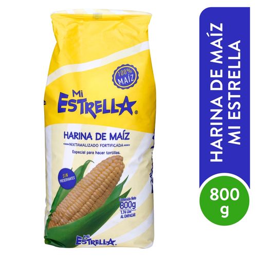 Harina De Maiz Mi Estrella 800gr