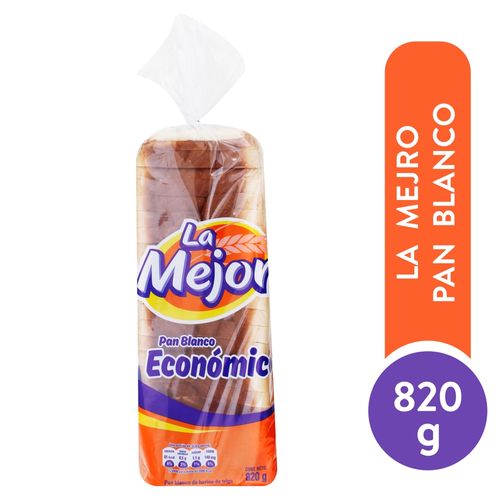 Pan Blanco Economico Lm 820 Gr