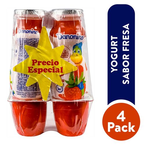 Yogurt Danonino más 2 copitas 2 Pack - 270 g