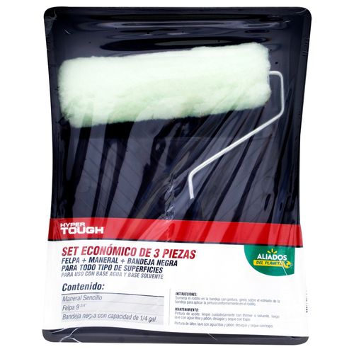 Set Hyper Tough Bandeja Rodillo Maneral