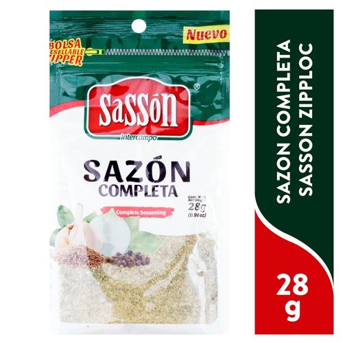 Sazon Completa Sasson Zipploc 28gr