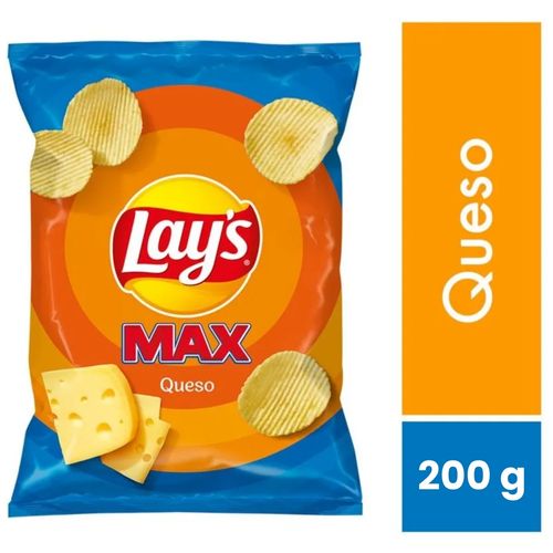 Snack Papas Lay's Max Queso - 200 g