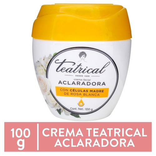 Crema Teatrical Facial Aclarante - 100 g