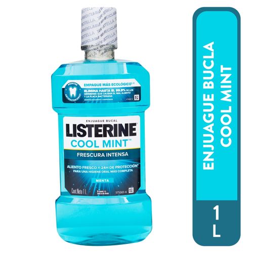 Enjuague Listerine Bucal Cool Mint - 1000ml