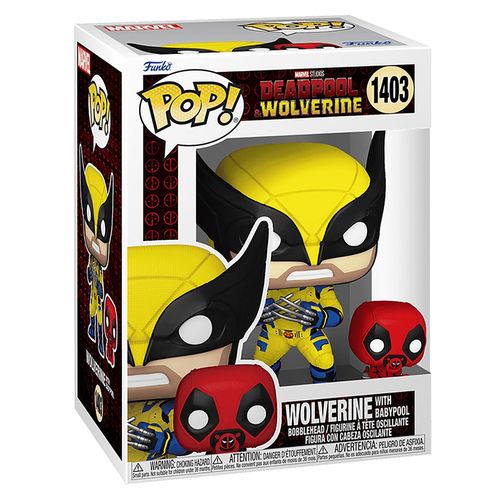 Pop&Buddy: Dp3 S2-  Wolverine And Babypool
