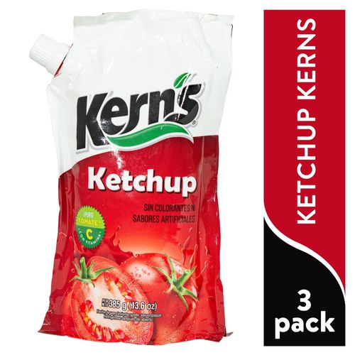 Salsa Kétchup Kern's 3 Pk Doy pack - 1155 g