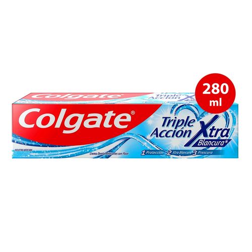 Crema Colgate Triple A Extra Blan - 280 ml