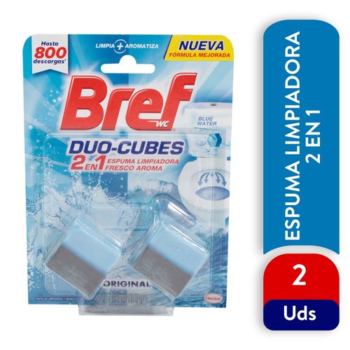 Pastilla Bref limpiadora duo-cubes regular - 100 g